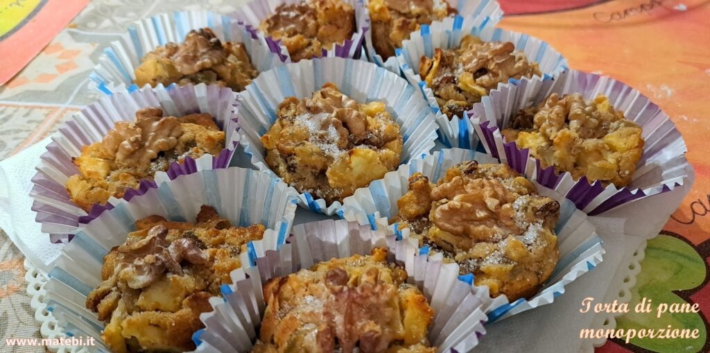 Torta di pane monoporzione